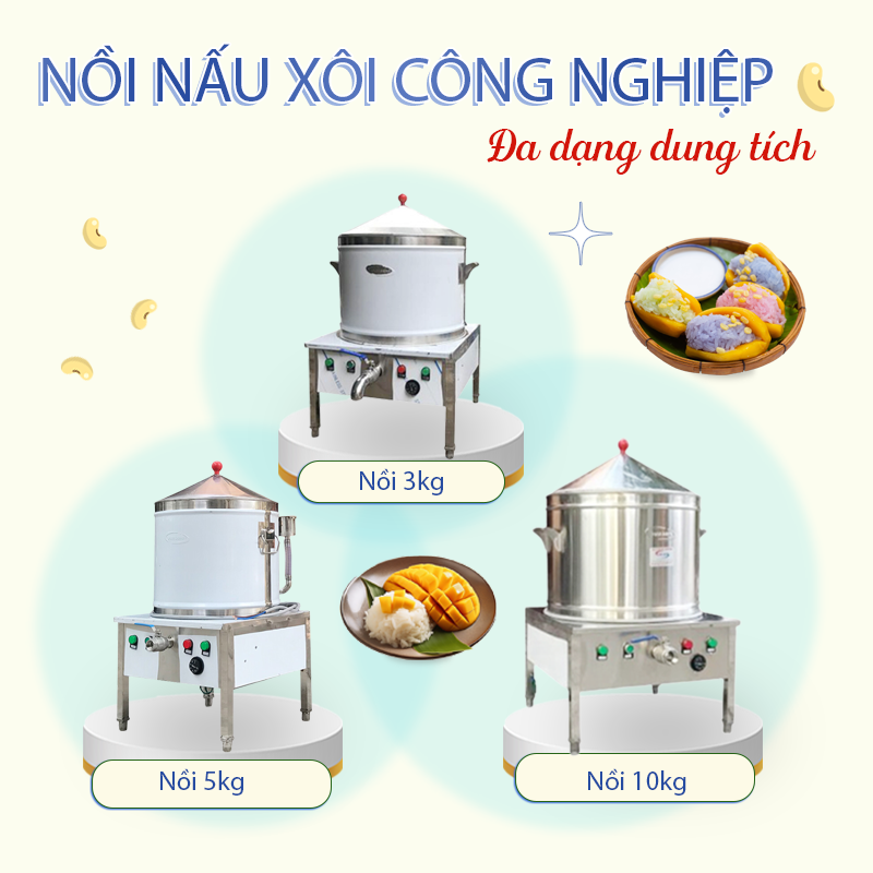 nồi nấu xôi