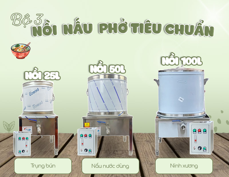 nồi nấu phở tủ điện